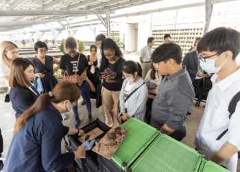 新北環保局領航 國際青年直擊鴻海的ESG與永續發展成就