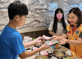 偏區兒少迎溫暖 蓮新獅子會深坑火鍋宴感動現場