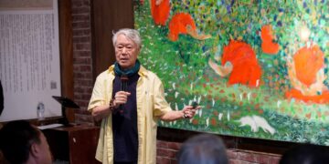 蔣勳《祇樹給孤獨園》新港培桂堂展出　疫情中創作獻給眾生