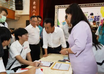 嘉義縣職涯博覽會登場　助高中職學生探索就業方向