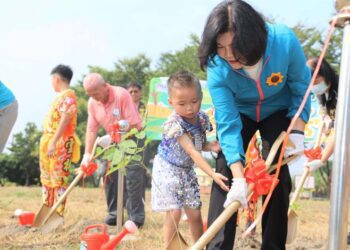 土庫綠生活植樹活動　營造友善生態環境