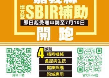 嘉義縣地方型SBIR徵件啟動　最高補助100萬元助攻企業創新升級