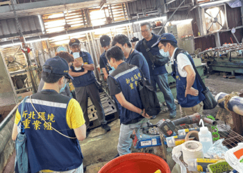 非法電鍍工廠遭停工仍屢犯不改 新北環警檢聯手查獲非法電鍍 祭重罰