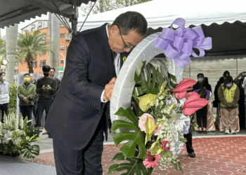 新北市紀念二二八和平紀念日 侯友宜呼籲國人反思歷史 向和平共存邁進