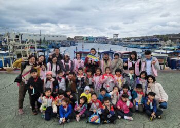 東華附小幼兒園海巡小尖兵 花蓮漁港探訪趣
