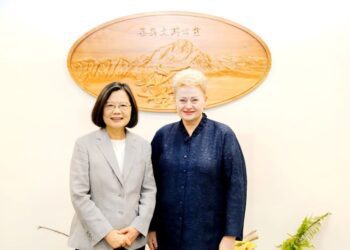 蔡英文卸任後迎首位外賓　新辦公室曝光！