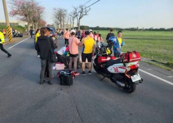 伯立歐公益馬拉松發生死亡事件 　9歲男童被休旅車輾過送醫不治