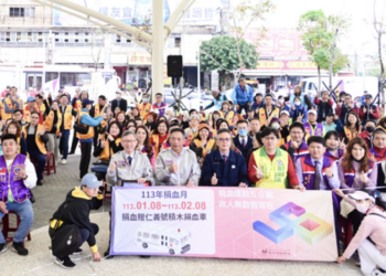 國際獅子會發起千人捐血　王明鉅盼在桃園增設捐血中心