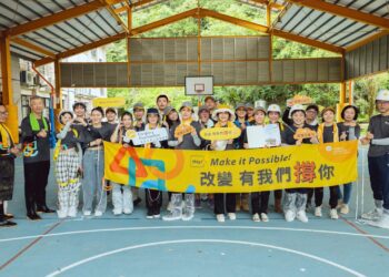 遠雄來了！修繕百年歷史貢寮國小　學童告別積水校園