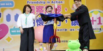 嘉義市女童軍節登場　400名師生攜手實踐服務精神「讓愛+1」