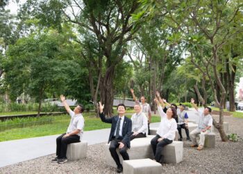 嘉市打卡亮點再+1　民生公園融合校園交織出「道將圳水綠廊道」