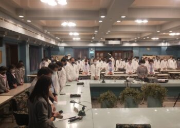 郭綜合副院長馮漢賢農曆年後辭世院方同仁在開工日默哀表達懷念與捨