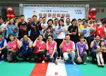 雲林縣警察局首度開放園區　與民同樂零距離