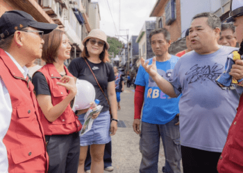 颱風重創北海岸 新北瑞芳阿美家園恢復單向通車 侯友宜慰問瑞芳原住民居民