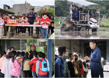 二月二土地公生　李明哲與馬賽師生敬謝天地　農事巡禮呷平安