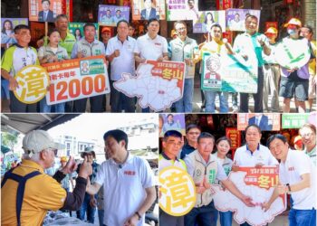 237宜蘭蓋漳到冬山　林國漳攜手地方團隊宣示爭取重大建設的決心