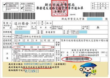 春節不用擔心 新北市交通罰單繳費期限大延長 請多利用行動支付繳款