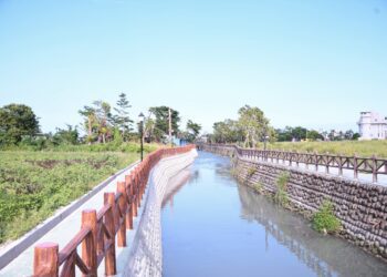 吉安中園排水護岸全面升級 徐榛蔚：防護與景觀並重