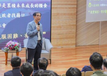 光寶創辦人宋恭源赴北科大演講　以自身創業經驗勉勵學子堅持努力