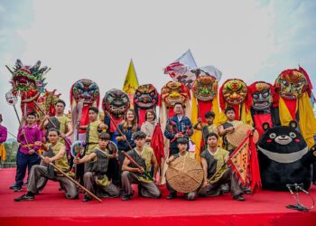 2024高雄內門宋江陣開幕 古禮「青刀巷」熱鬧迎賓