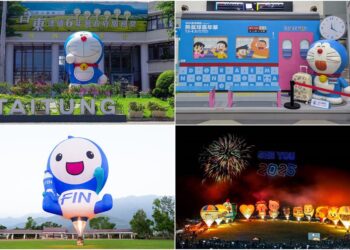 影音/臺灣國際熱氣球嘉年華將登場 哆啦A夢現身台東