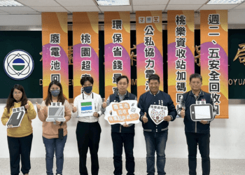廢電池回收再升級 桃園「超幸福2.0」加碼40萬大獎等你抽