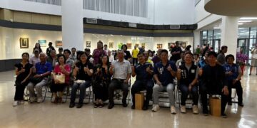 油藝首記陳通和個展雲林開幕　40幅寫實作品堆疊光影堆疊感動