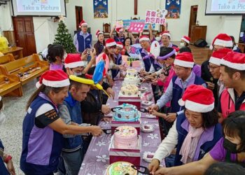 麥仕佳及顧問團聯合挺喜樂壽星慶生　服務永續為弱勢開創更多希望