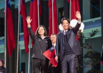 出席元旦升旗並發表2024新年談話　蔡英文：為臺灣留下一個「世界的臺灣」