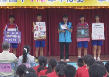 竹市友善校園週開跑 舞台劇宣導犯詐觀念