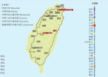 臺鐵和仁-崇德才剛搶通！又有「巨石掉落」砸壞軌道　單線雙向行駛