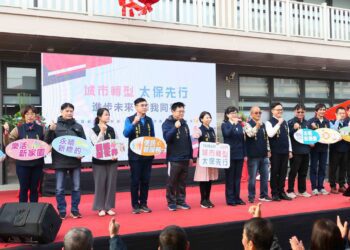 太保市長鄭淑分施政2周年 「城市轉型，太保先行」