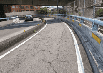 華江橋大改造 9月23日起封閉機車道 夜間施工提升道路與照明