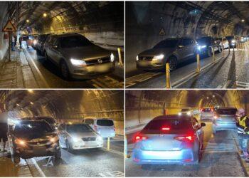 影音/清明連假首日蘇花連環車禍 5車在新澳隧道追撞釀回堵