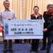 花蓮縣不動產公會與中租迪和公司各捐贈100萬元及600萬元 徐榛蔚感謝各界注入善心力量