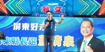 蘇清泉連3晚廟口開講 李明賢站台：屏東是該換人做了