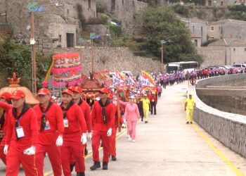 影音/史上最大團！桃園龍德宮媽祖渡海「馬祖巡香」
