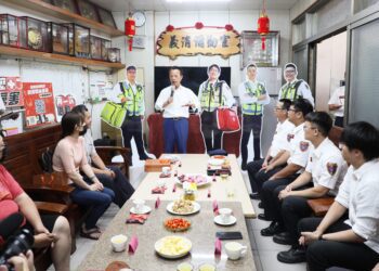 消防局高級救護隊發揮功能　獲救民眾感謝救命恩人