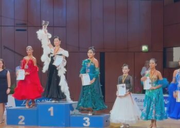 影音/王儀珊勇奪GOC德國公開賽女青年組冠軍 中華奧會會歌響徹主場館