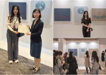 影音/榮獲日本藝術獎　J Fish張琤愉飛日佈展領獎好事多磨