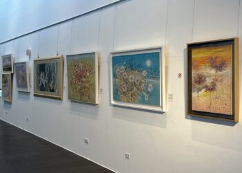 從鄉間記憶到膠彩藝術　張秀燕《心‧徑》展現女性溫柔力量