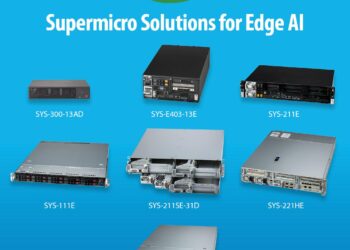 Supermicro透過領先業界的全新系統產品組合 將前瞻AI性能推向邊緣運算環境