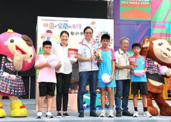 客博會文化教育遊程 南投客庄學童遊桃園 許淑華宣傳南投文化與觀光