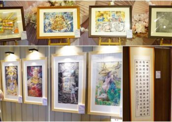 東光國中美術班+玩美客基金會+未來假日學校聯展　邀您在行旅中與美相遇