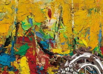 2025「耳順之年．形色花甲」-游守中油畫、雕塑、陶藝、複合媒材鐵雕、公共藝術造景創作個展