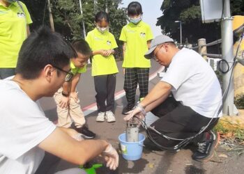 嘉義市移動式水質感測器亮相上工　善用科技守護清澈流域