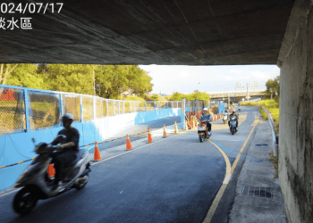 安全至上 新北市府暫停關渡大橋機車道改道進行優化