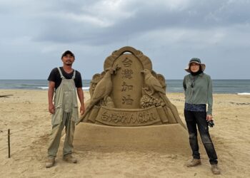 影音/感念311大地震台灣對日本伸出援手 日沙雕師創做沙雕祝福台灣