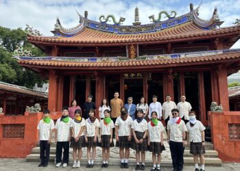 光華學士春季祭孔國際交換生「聞喜宴」獻唱