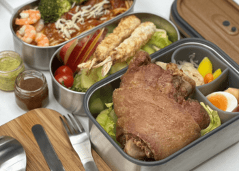 知名賣場愛心便當盒裝了豬腳閃瞎單身狗